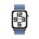 Apple Watch SE GPS Cassa 44mm in Alluminio con Cinturino Sport Loop Blu Inverno 3