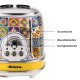 Ariete 155 Tostapane Positano, 810W, 2 fette, 6 livelli di doratura, Vassoio raccogli briciole, Funzione defrost, Espulsione automatica 9