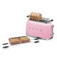 Smeg Tostapane 50's Style – Rosa LUCIDO 2x4 – TSF02PKEU 5