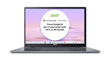 Acer Chromebook Plus 515 CB515-2H-34ZU Laptop con IA Google, 15.6" Full HD, Intel Core i3-1215U, 8GB DDR5-SDRAM, 256GB SSD, Wi-Fi 6E (802.11ax), ChromeOS, Grigio, con funzioni di intelligenza artifici