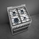 Smeg Concert CX60GMX cucina Elettrico Gas Acciaio inox 9