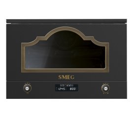Smeg MP722AO forno a microonde Antracite Microonde combinato Da incasso 23 L 850 W