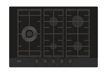 Haier I-Move Series 6 HAVG7WL4HBPB Nero Da incasso 74.5 cm Gas 5 Fornello(i)