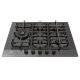 Haier I-Move Series 6 HAVG7WL4HBPB Nero Da incasso 74.5 cm Gas 5 Fornello(i) 3