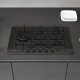 Haier I-Move Series 6 HAVG7WL4HBPB Nero Da incasso 74.5 cm Gas 5 Fornello(i) 6