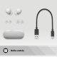 Sony WF-C700N Cuffie con cancellazione del rumore True Wireless - Comfort e stabilità per tutto il giorno - Durata della batteria fino a 15 ore con custodia di ricarica - Bianco 12