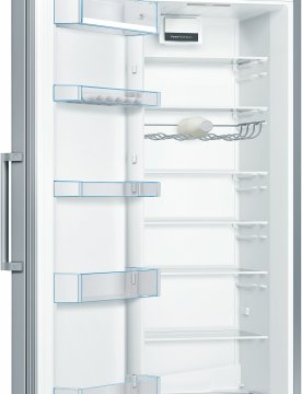 Bosch Serie 4 KSV36VLEP Frigorifero Monoporta da libera installazione 186 x 60 cm Metal look Classe E