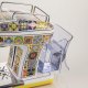 Ariete 1389 Macchina da caffè Positano, 850W, Capacità serbatoio 0,9L, Filtro 1⁄2 tazze, Vassoio raccogli goccia, Cappuccinatore 8