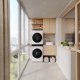 LG WashTower WT1210WWF Colonna Bucato 12/10kg AI DD, Classe A, Pannello unificato 9