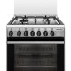 Glem Gas SA664MI6 cucina A Elettrico Nero, Acciaio inox 2