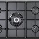 De’Longhi NL 59 DD piano cottura Nero Da incasso 90 cm Gas 5 Fornello(i) 2