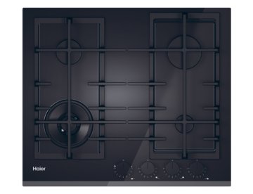 Haier Series 4 HAVG6BF4TB-PB Nero Da incasso 60 cm Gas 4 Fornello(i)