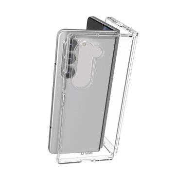 SBS TECOVSAZFOLD6T custodia per cellulare 16 cm (6.3") Custodia flip a libro Trasparente