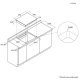 Candy Idea CTP643C/YEP Nero Da incasso 59 cm Piano cottura a induzione 4 Fornello(i) 10