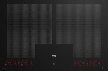 Beko HII88810NTI: Piano a Induzione, 8 Zone con 2 Sezioni IndyFlex+ e 2 Extension, 80 cm