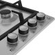 Beko HIAW64226SXE: Piano a Gas con PractiClean e FlameAdjust, 3 Bruciatori + 1 Wok, 60 cm 5