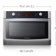 Samsung CP1370E-S forno a microonde Argento 36 L 900 W 3