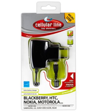 Cellularline CHARGER Telefono cellulare Nero AC Interno