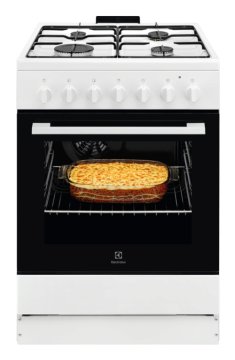 Electrolux LKK620010W Cucina A Elettrico Gas Bianco