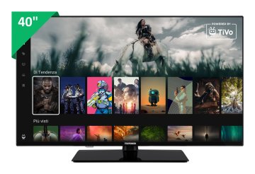 Telefunken TE40750B45I2KT TV 101,6 cm (40") Smart TV Wi-Fi Nero 250 cd/m²