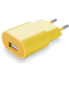 Cellularline USB Charger #Stylecolor - Universal Caricabatterie da rete colorato