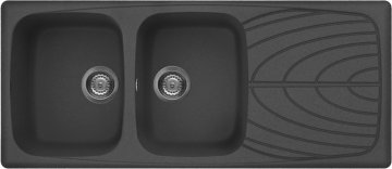 Elleci Master 500 Lavello montato su piano Rettangolare Granitek