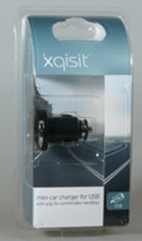 Xqisit 522519X Caricabatterie per dispositivi mobili Telefono cellulare Nero Accendisigari Auto