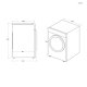 Candy Smart Pro BCTD H7A1TE-S asciugatrice Da incasso Caricamento frontale 7 kg A+ Bianco 9