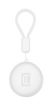 Cellularline Tracy Tag - Designed for iOS Dispositivo per trovare oggetti compatibile con tecnologia Apple Find My