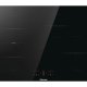Hisense HI8421BSC piano cottura Nero Da incasso 80 cm Piano cottura a induzione 4 Fornello(i) 2