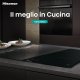 Hisense HI8421BSC piano cottura Nero Da incasso 80 cm Piano cottura a induzione 4 Fornello(i) 6