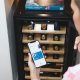 Candy CWCEL 210/NF Cantinetta termoelettrica Libera installazione Nero 21 bottiglia/bottiglie 7