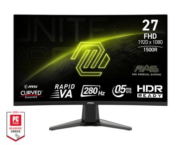 MSI MAG 276CXF Monitor PC 68,6 cm (27") 1920 x 1080 Pixel Full HD LCD Nero
