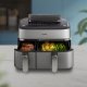 Philips 5000 series Airfryer doppio cestello con cottura a vapore, friggitrice ad aria da 9.0L, 19 metodi di cottura, App per ricette, NA555/00 9