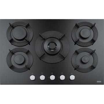 Franke FHMF 755 4G DC C BK Nero Da incasso 75 cm Gas 5 Fornello(i)