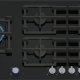 Siemens iQ700 ER9A6SH40 piano cottura Nero Da incasso 90 cm Gas 5 Fornello(i) 2