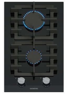 Siemens iQ700 ER3A6BI40 piano cottura Nero Da incasso 30 cm Gas 2 Fornello(i)
