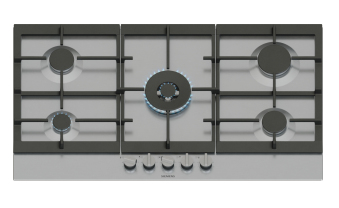 Siemens iQ500 EC9A5RI90 piano cottura Acciaio inox Da incasso 90 cm Gas 5 Fornello(i)