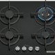 Bosch Serie 6 PPH6A6I10 piano cottura Nero Da incasso 59 cm Gas 4 Fornello(i) 2