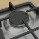 Bosch Serie 4 PGM7B5K90 piano cottura Acciaio inox Da incasso 75 cm Gas 5 Fornello(i) 6