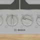 Bosch Serie 6 PCH6A5I95 piano cottura Acciaio inox Da incasso 58 cm Gas 4 Fornello(i) 3