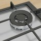 Bosch Serie 6 PCH6A5I95 piano cottura Acciaio inox Da incasso 58 cm Gas 4 Fornello(i) 6