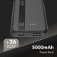 Cellularline Power Bank 5000 Caricabatterie Portatile 5000mAh 6