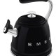 Smeg Bollitore con fischio 50's Style - Nero LUCIDO - WKF01BL 4