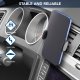 Cellularline Spin Air Supporto smartphone da auto compatibile con bocchette di aerazione standard 13