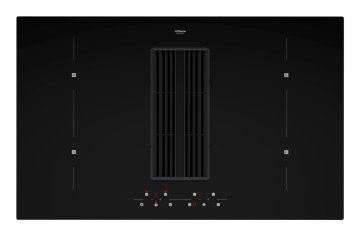 Airforce OFFB Easy 83 Nero Da incasso 83 cm Piano cottura a induzione 4 Fornello(i) Cappa da incasso