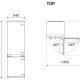 Bertazzoni REF604BBNPTC-S frigorifero con congelatore Da incasso 267 L E Bianco 5