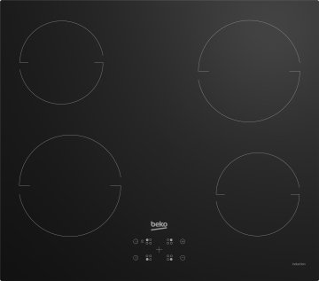 Beko Piano a Induzione HII64401QT, 4 Zone, 60 cm