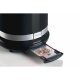 Ariete 149 Tostapane Moderna nero con pinze per 2 fette di pane, sandwich o toast - 6 livelli di doratura - Scongelamento - Linea Moderna - Nero 6