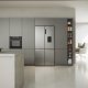 Haier Cube 90 Serie 5 HCR5919EHMP frigorifero side-by-side Libera installazione 525 L E Platino, Acciaio inox 19